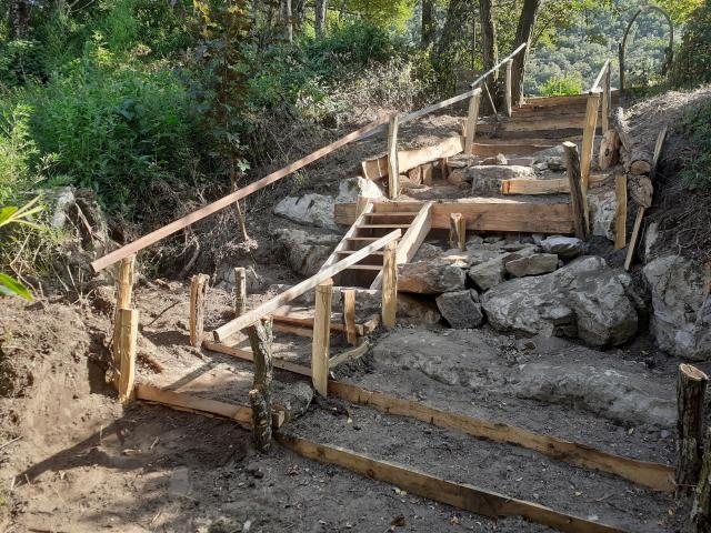 Escalier riviere