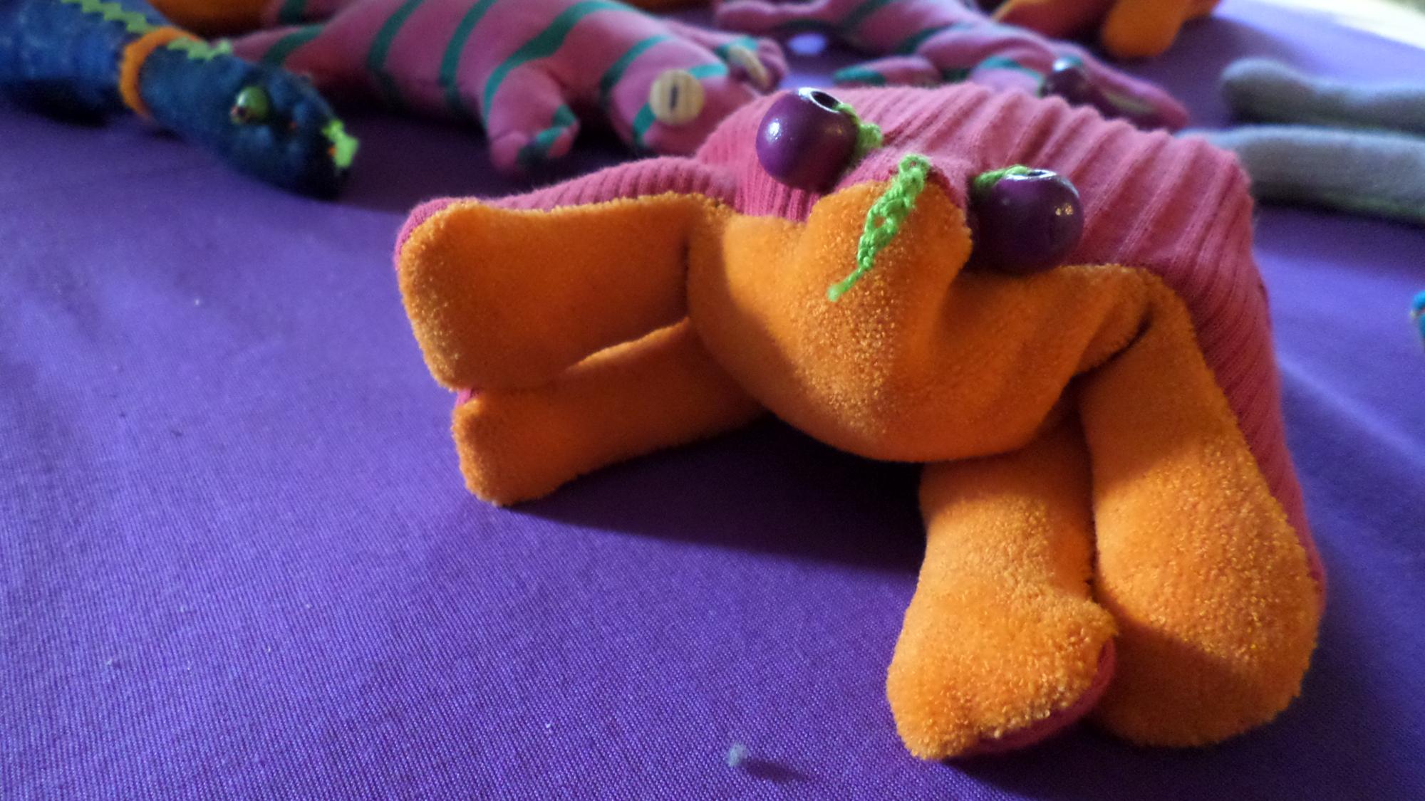 Peluche grenouille 1